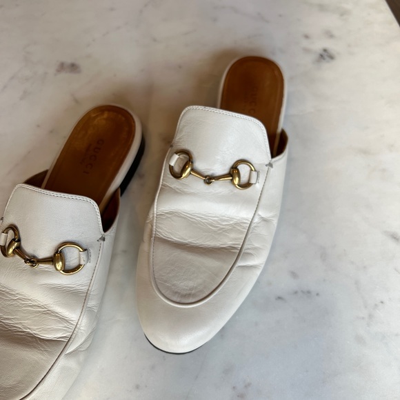 White Gucci mules - Picture 6 of 6